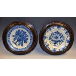 An 18th century Dutch Delft circular plate,