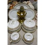 A Losol Cameo pattern dinner service;