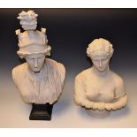 A composite bust of Clytie; another,