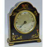 An Elliott Clock Company Chinoiserie mantel clock,