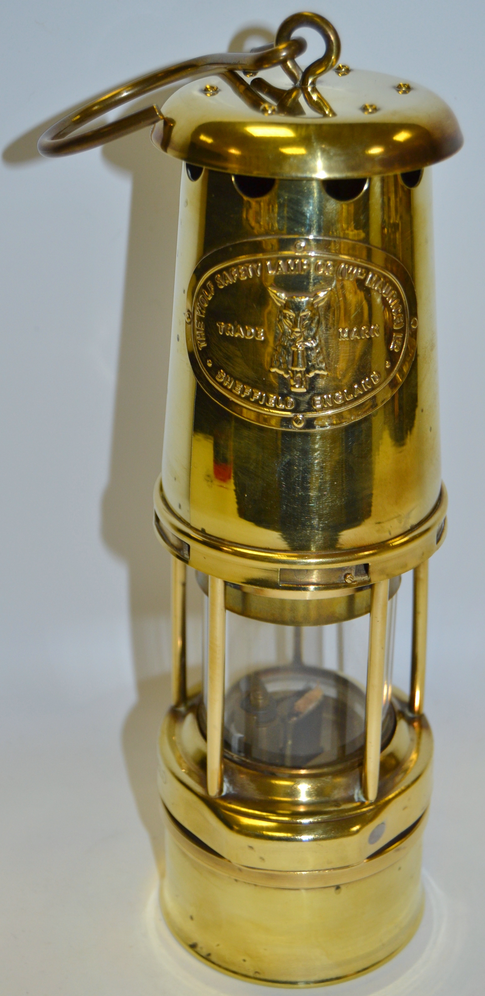 The Wolf Safety lamp no 7.R.