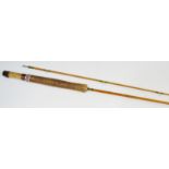 A Hardy Richard Walker Reservoir Superlight fly fishing rod, 9' 3" 280cm,