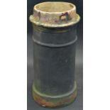 A 19th century salt glazed stoneware chimney pot,