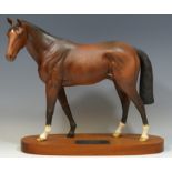 A Beswick horse, Troy, Racehorse of the Year, 1979,