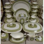 A Royal Doulton Sonnet pattern dinner and coffee set