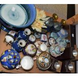 Ceramics - Noritake, Wedgwood, Cloisonne vases, etc.