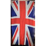 A military issue Union flag coffin cover