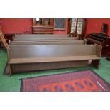 A church pew,