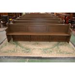 A church pew,