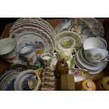 Ceramics - a Royal Doulton Brambly Hedge teacup, saucer and tea plate,