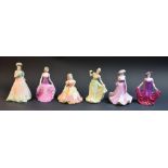 Ceramics - Coalport miniature figures, to include Carrie, Beth, Congratulations, etc.