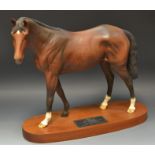 A Beswick horse, Troy, Racehorse of the Year, 1979,