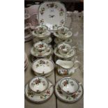 An early 20th century Aynsley tea service for twelve,