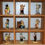 Beswick - a collection of nine Cats Chorus figures, including Purrfect Pitch, One Cool Cat,