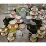 Ceramics - a Royal Albert Gossamer pattern six setting tea set; others, Tusca, Denby,