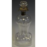 A George V silver mounted spirit decanter, William Hutton & Sons Ltd,