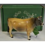 A Beswick model, Guernsey Bull, printed marks,