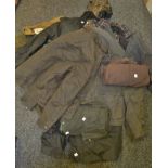 Country Wear - Hoggs Professional waxed jacket, size medium; others, Jack Murphy, size 12,