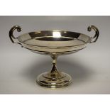 Silver - a Walker and Hall two handled comport, Sheffield 1912, approx.