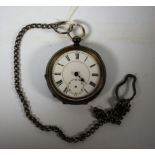 A 935 silver pocket watch