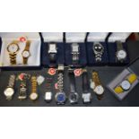 Watches - Fredoswiss, gentleman's and ladies quartz dress watches,