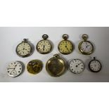 Watches - a Gordon Mackay & Co Leeds open face pocket watch, Arabic numerals, subsidiary seconds,