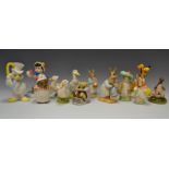 Beatrix Potter - various Beswick models including Benjamin Bunny, Mr.