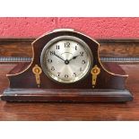 An Art Nouveau type mantel timepiece