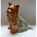 A Beswick long haired Yorkshire Terrier