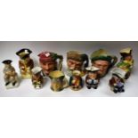 Ceramics - a Royal Doulton character jug, Auld Mac D5823; others, Robinson Crusoe D6532,