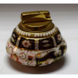 A Royal Crown Derby 2451 pattern table lighter