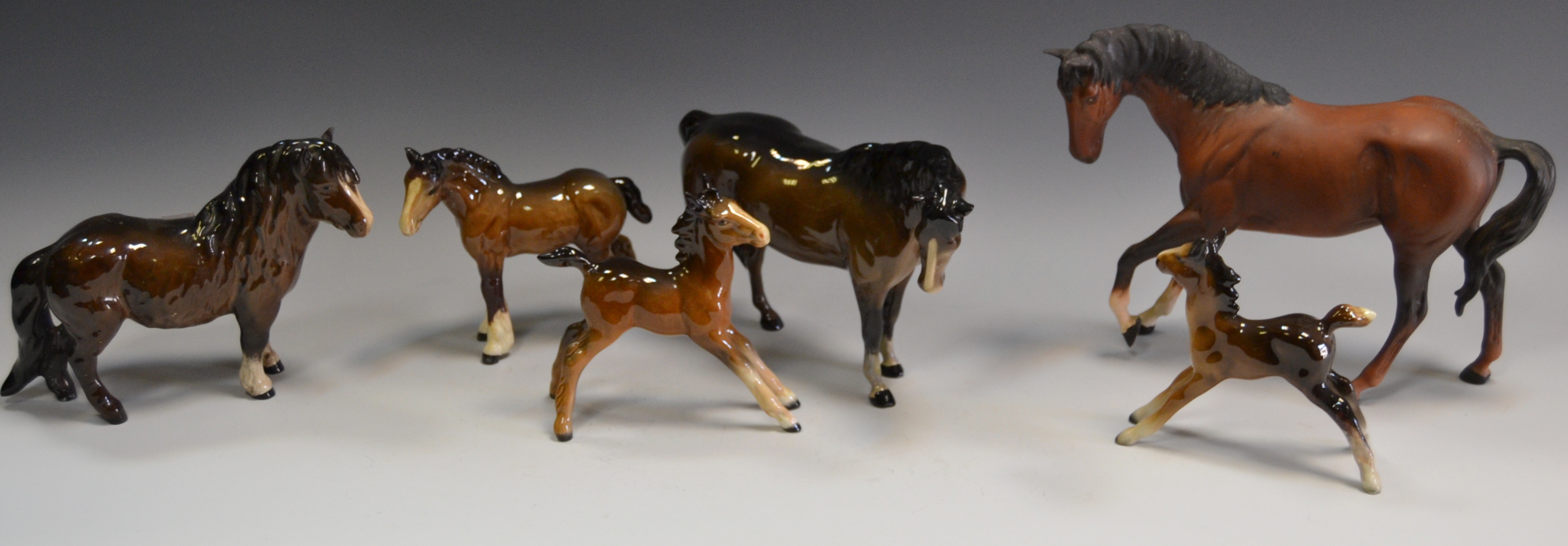 A Beswick Bay Dartmoor pony;