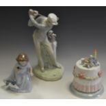 A Lladro figure,