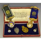 Medals - Masonic silver gilt jewel Grand Lodge of England Lathkill Lodge No 1004;