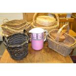 Wicker basket various