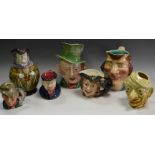 Character jugs - Beswick Mr Micawber,no. 310; another, Barnaby Rudge, no.