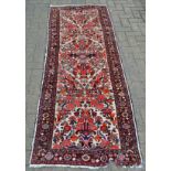 A Persian Lilian Runner 215 x 75cm