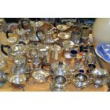 Plated Ware - sauce boats teapots coffee pots cruet sets,