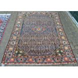 An Antique Persian Malayer rug 197 x 144cm