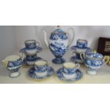 A Wedgwood Fallow Deer pattern coffee service for six