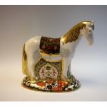 A Royal Crown Derby paperweight, Appleby Mare, specially commissioned by Sinclairs,