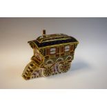 A Royal Crown Derby paperweight, Old Imari Caravan,