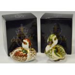 A Royal Crown Derby paperweight, Bakewell Duckling exclusive to Sinclairs,