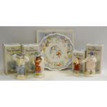 Royal Doulton - Snowmen - Thankyou Snowman DS4; James DS1; Lady Snowman DS8; Stylish Snowman DS3,