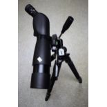 An Opticron ES 80 GA ED fieldscope mounted on SLIK Pro 700 DX tripod