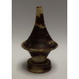 A Studio Pottery ovoid vase, in the manner of Hans Coper (1920 - 1981), inverted flaring body,