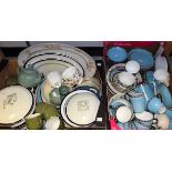 Ceramics - a 1930s Anchor China part tea set,