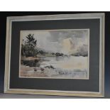 Angus Rands, (20th century) Elterwater, Lake District signed, watercolour,