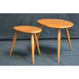 An Ercol nest of tables
