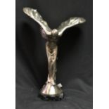 A Rolls Royce silver plated Spirit of Ecstasy